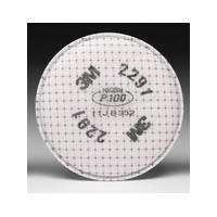 3M 2291 3M P100 Advanced Particulate Filter For 5000 , 6000 And 7000 Series Air Purifying Respirator (2 Per Bag, 50 Bags Per Cas